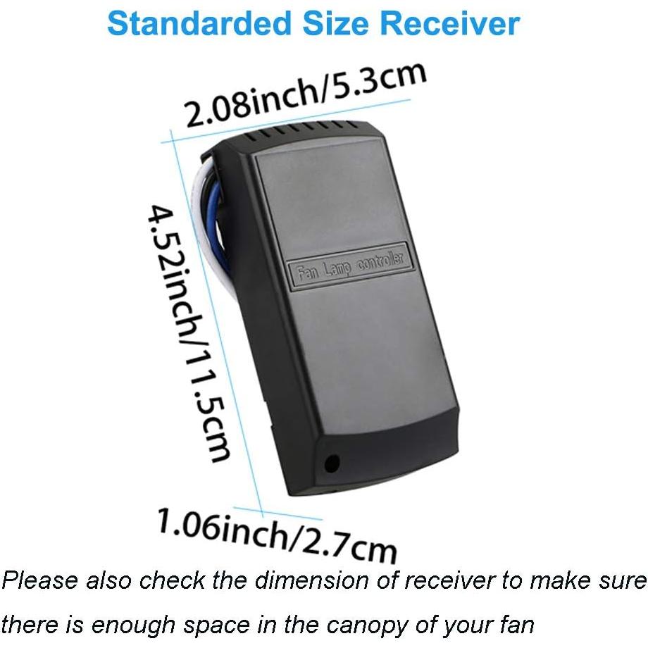 Control Remoto Universal para Ventilador de Techo LPHUMEX 3 en 1