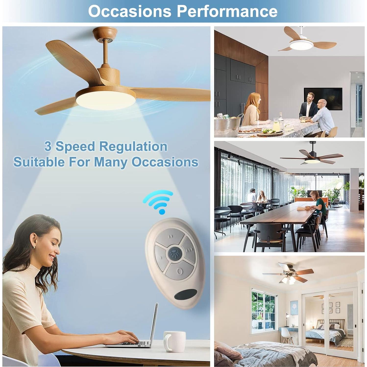 Control Remoto 35T1 Onisamt para Ventilador de Techo