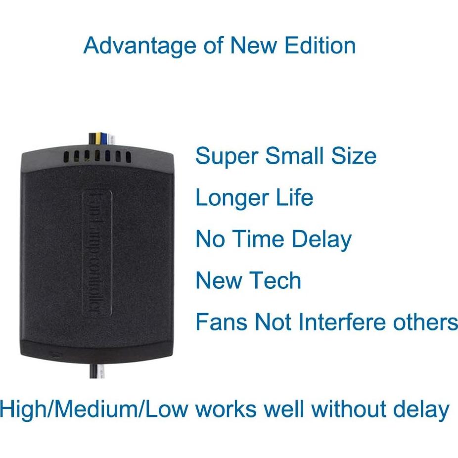 Kit Control Remoto Universal LPHUMEX para Ventilador Techo 3 en 1