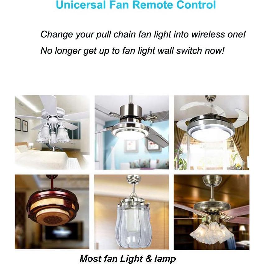 Kit Control Remoto Universal LPHUMEX para Ventilador Techo 3 en 1