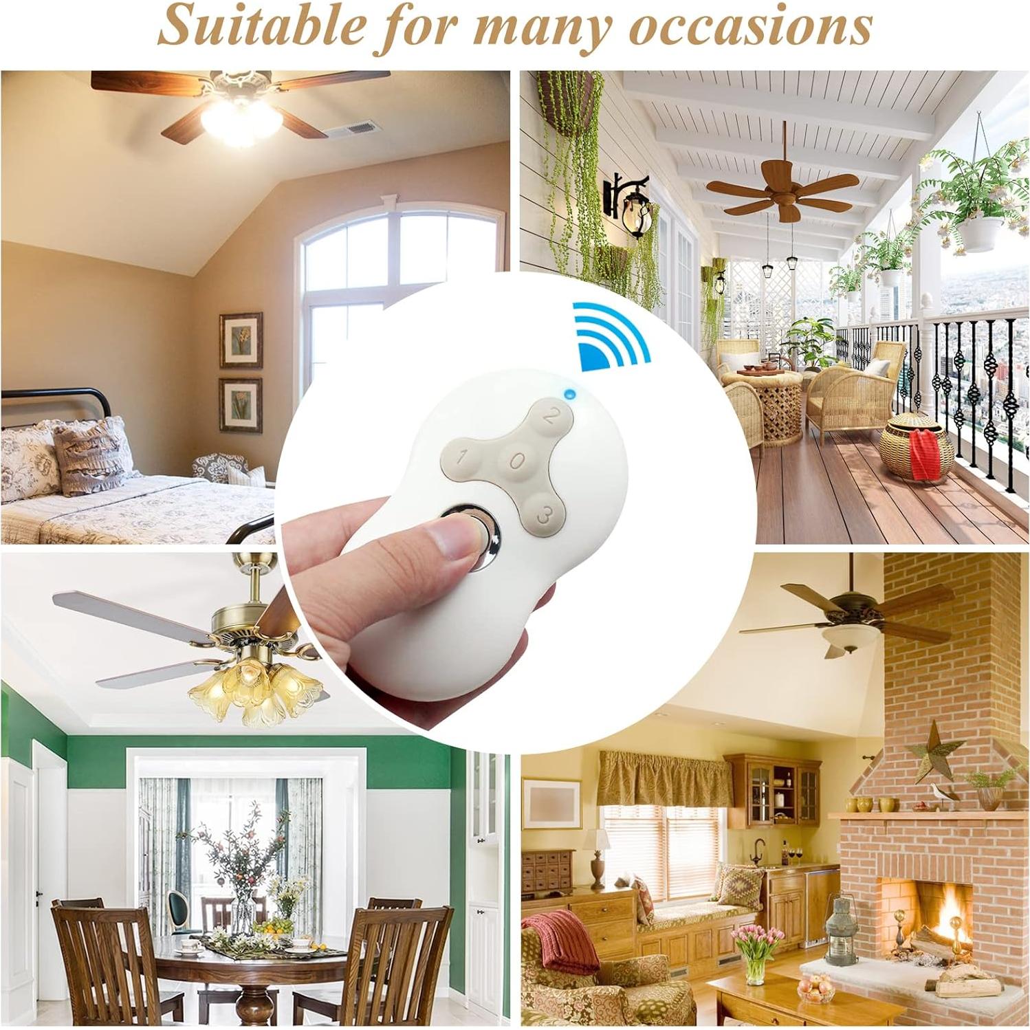 Control Remoto Universal para Ventilador de Techo Prichor RC-05+5R