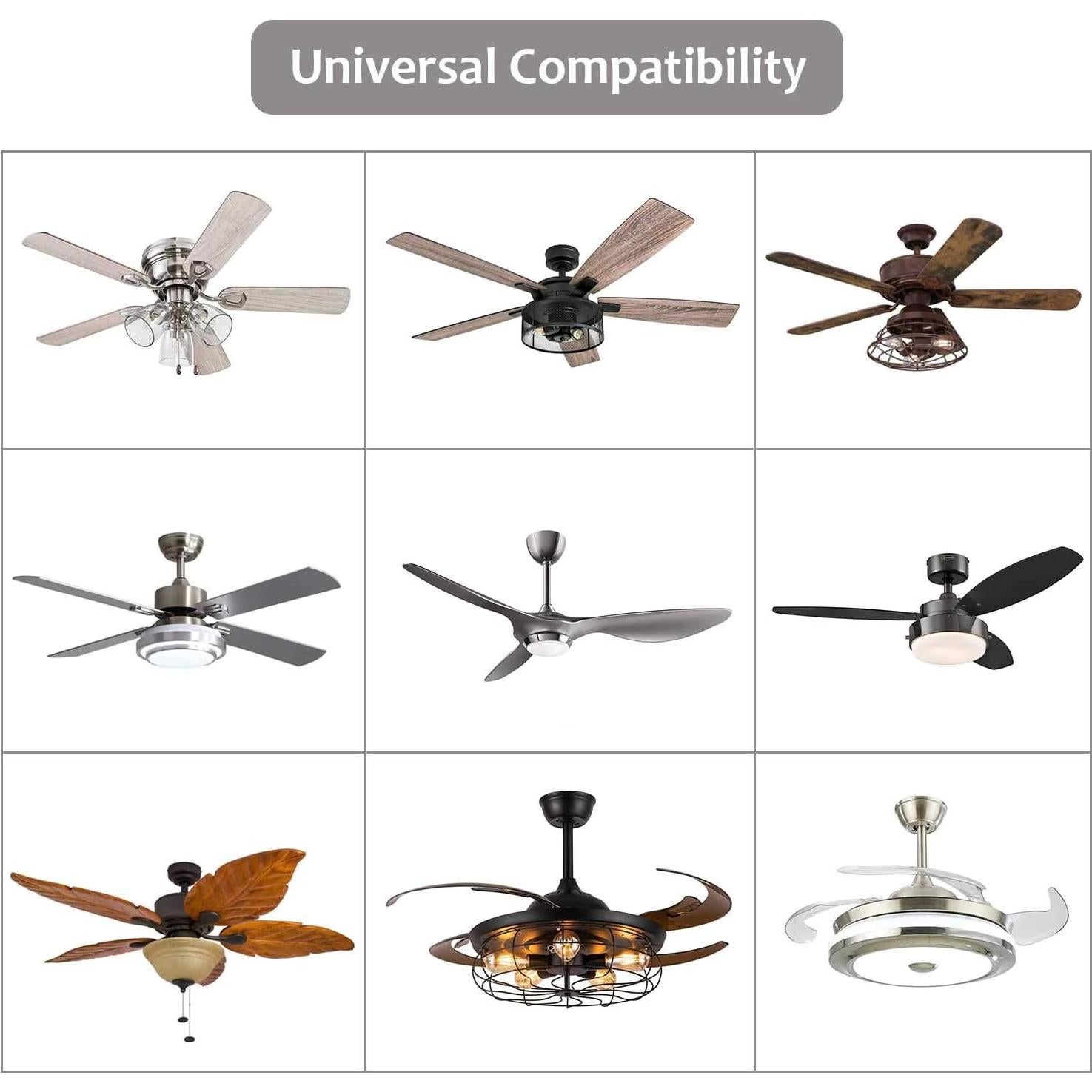 Control Remoto Universal para Ventilador de Techo Aubric 3 en 1