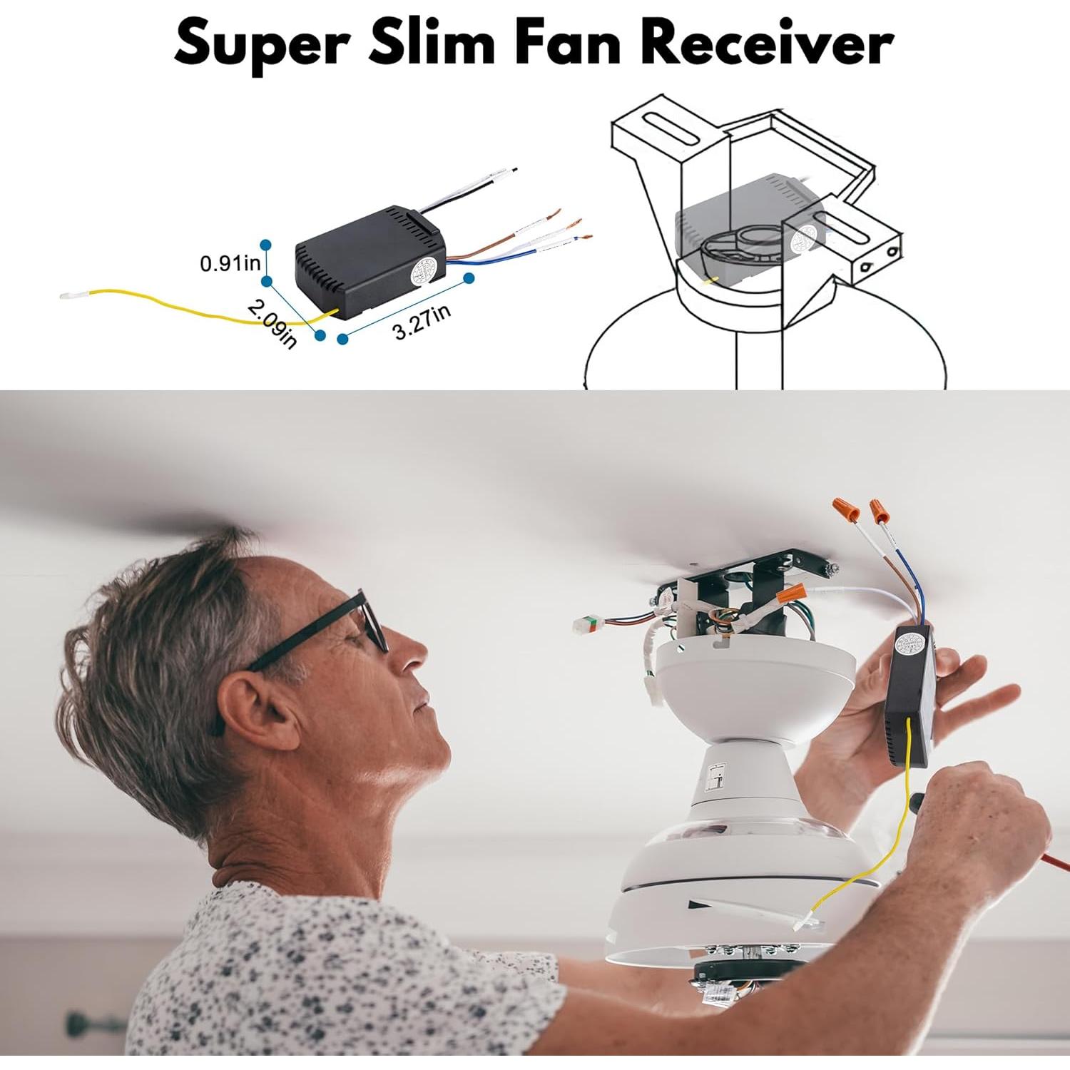 Control Remoto Universal para Ventilador de Techo LPHUMEX