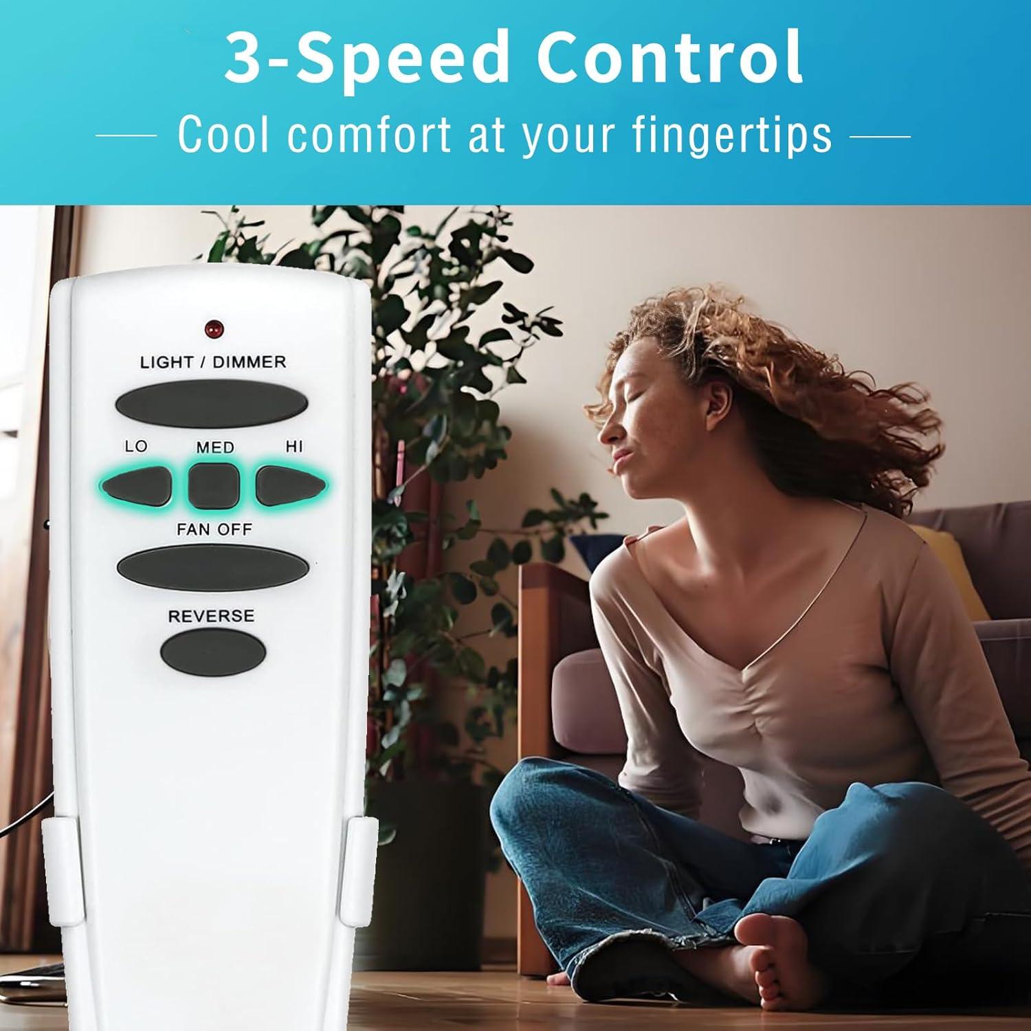 Control Remoto para Ventilador de Techo HD6 CeilingBreeze con Inversor