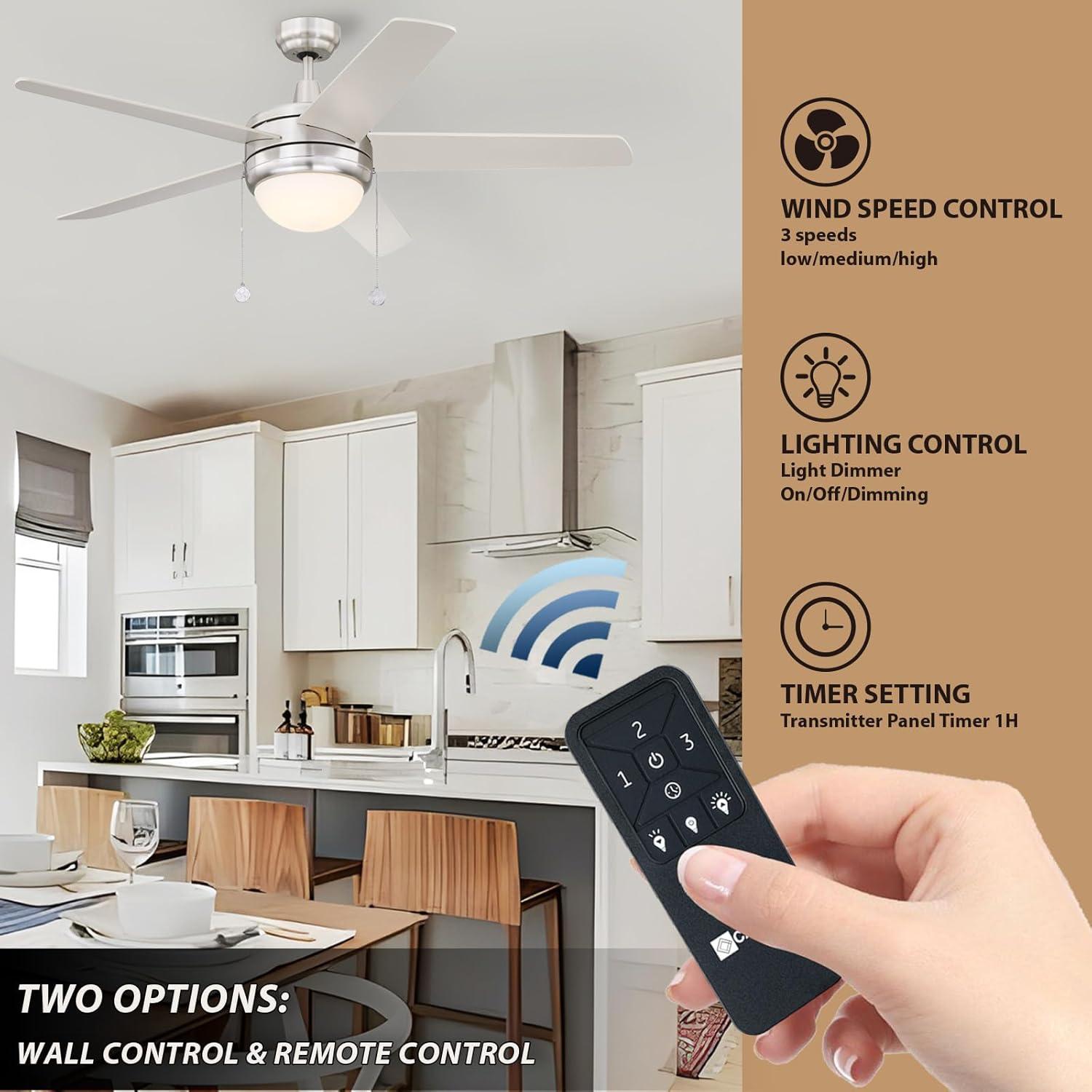 Control Remoto Universal para Ventilador de Techo Caisens 3 Velocidades