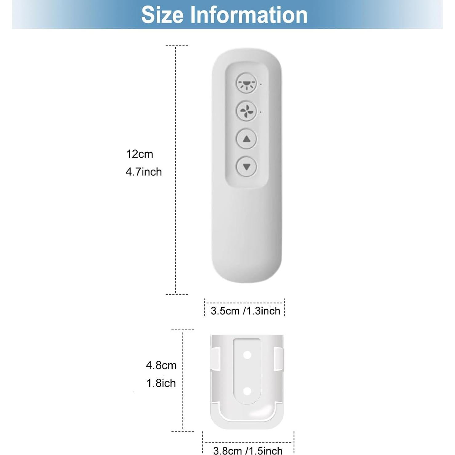 Control Remoto Hunter RC-82T para Ventilador de Techo