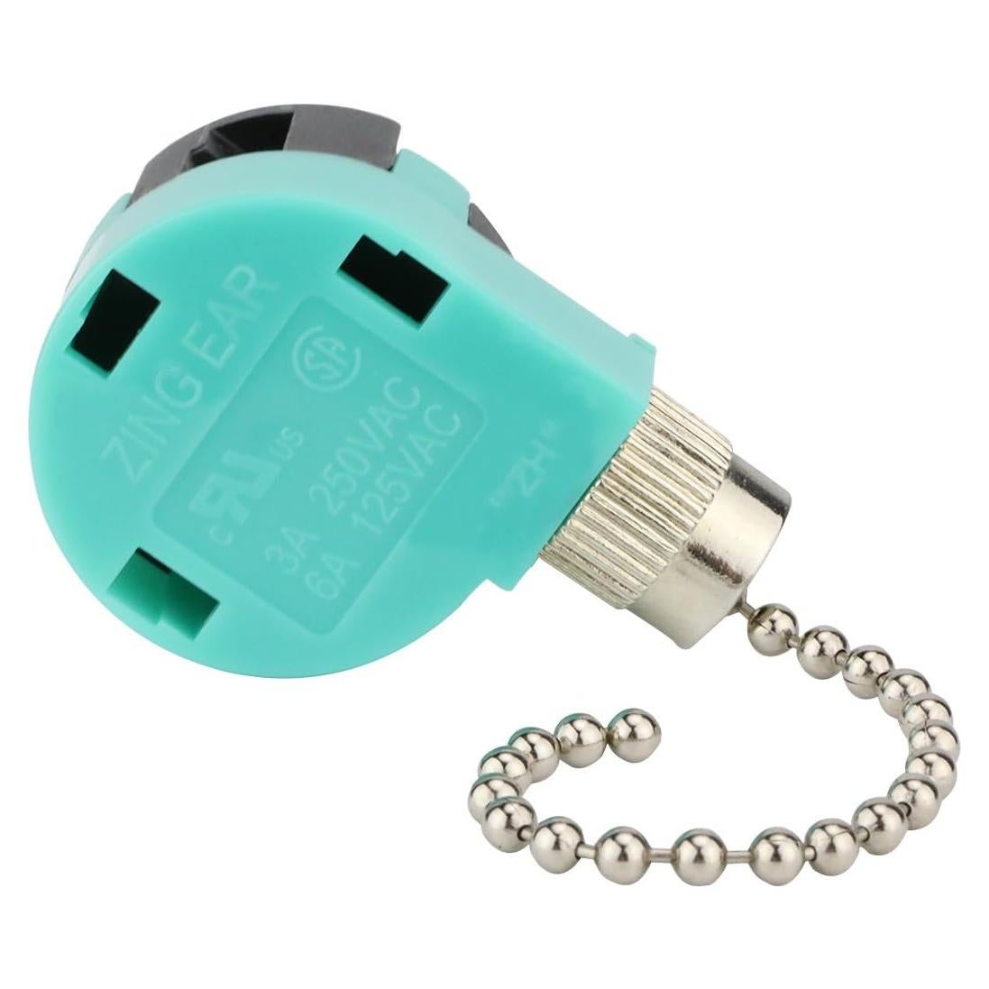 Interruptor de Ventilador de Techo 3 Velocidades DAYONE ZE-268S6