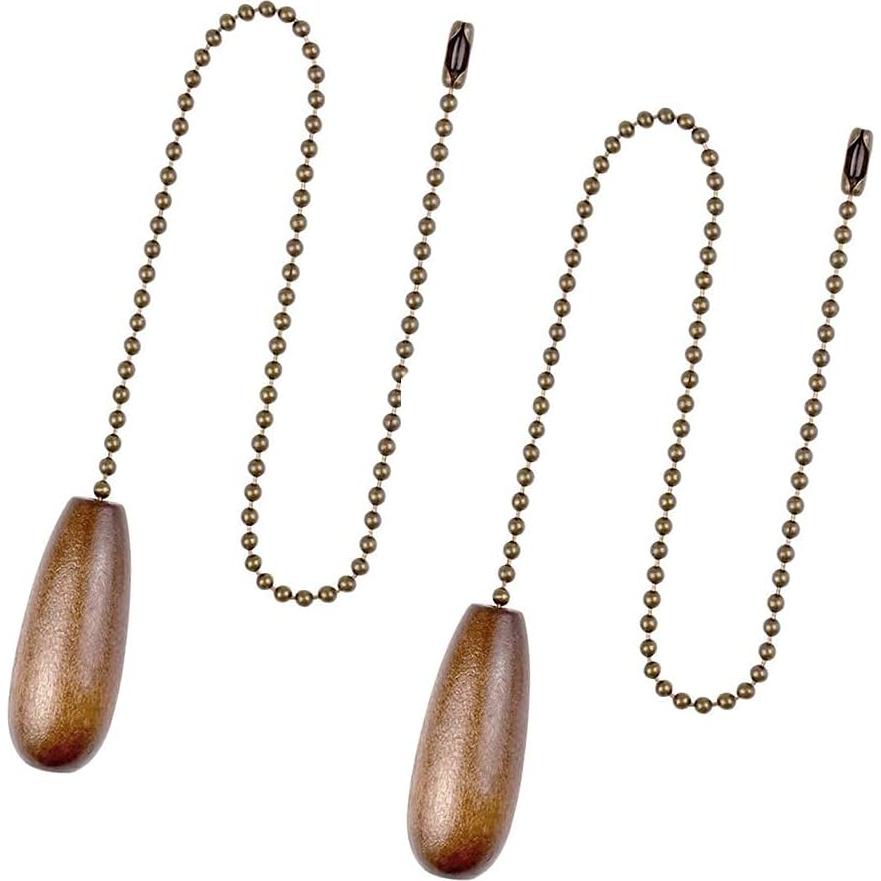 Extensor de cadena de tirón Dotlite 30 cm para ventilador de techo