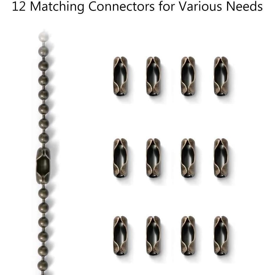 Cadena de Tirar SmoTecQ 304.8 cm Bronce con 12 Conectores