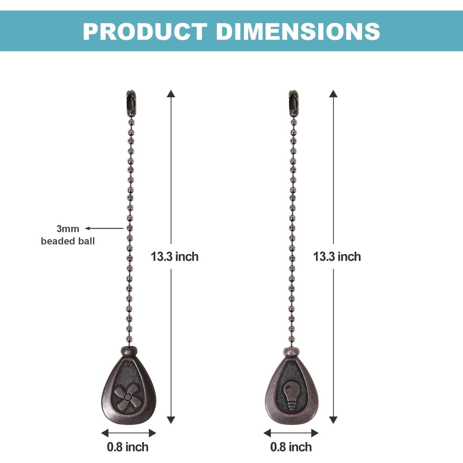 Extensores de cadena de tirón SmoTecQ Retro 2 unidades 33.8 cm