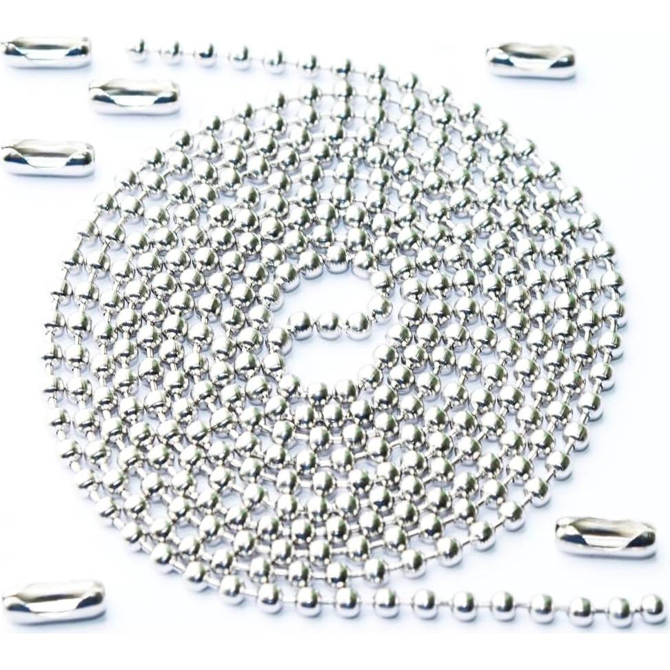 Cadena de Tirar para Ventilador de Techo 1.5m Acero Inoxidable