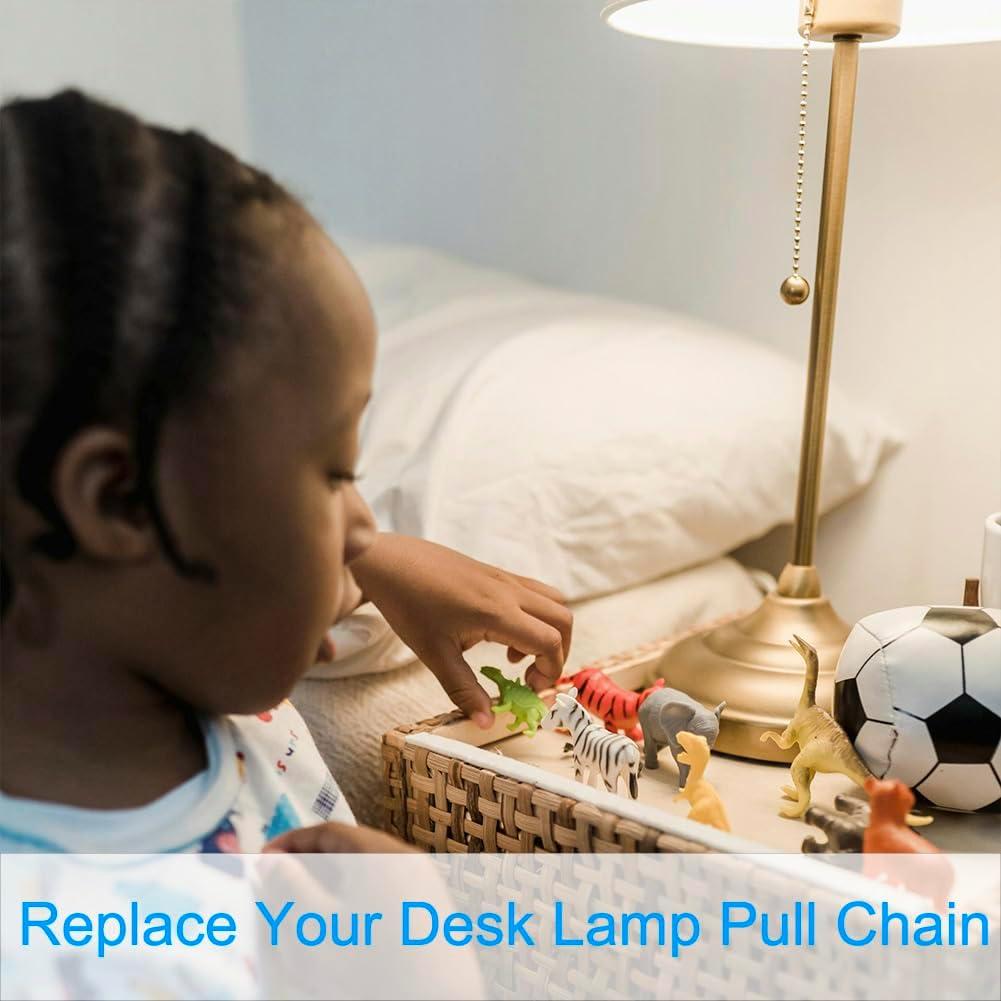 Cadena de Tirar para Ventilador de Techo 1.5m Acero Inoxidable