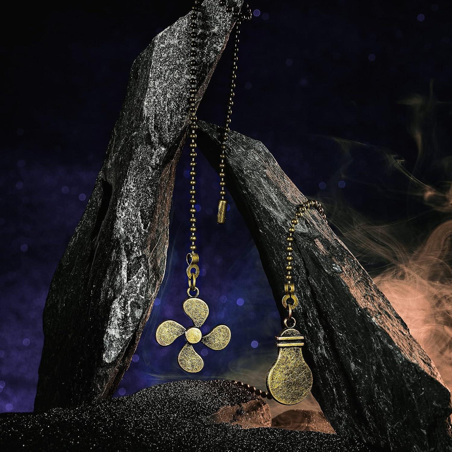 Extensión de Cadena de Techo Dingion 8 Piezas Bronce 30.48 cm