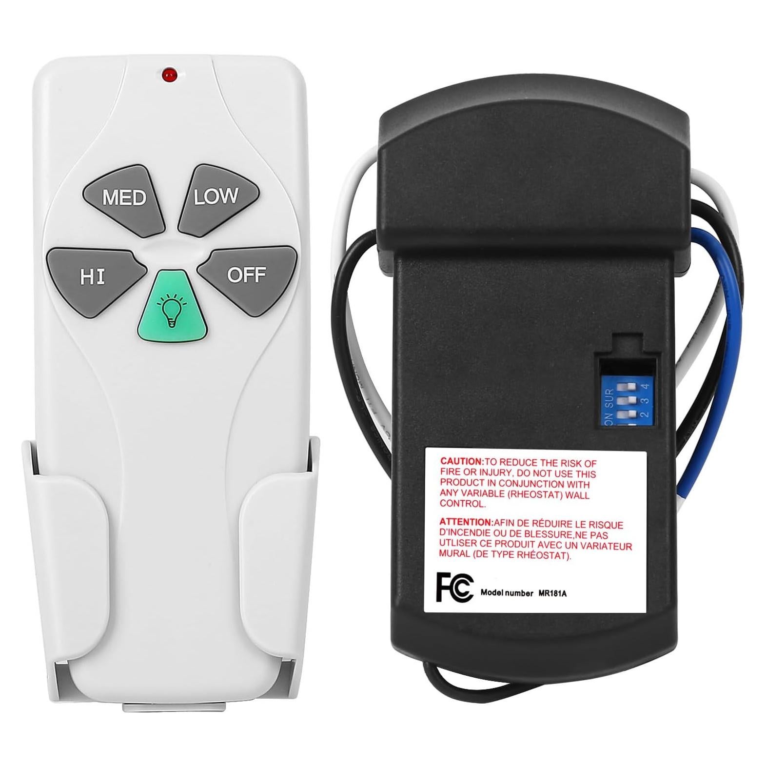 Control Remoto Universal para Ventilador de Techo HUAXRUI