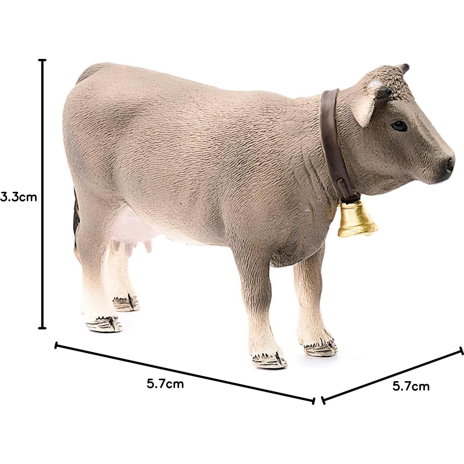 Figura de Juguete Vaca Braunvieh Schleich 14.5x14.5 cm 3+