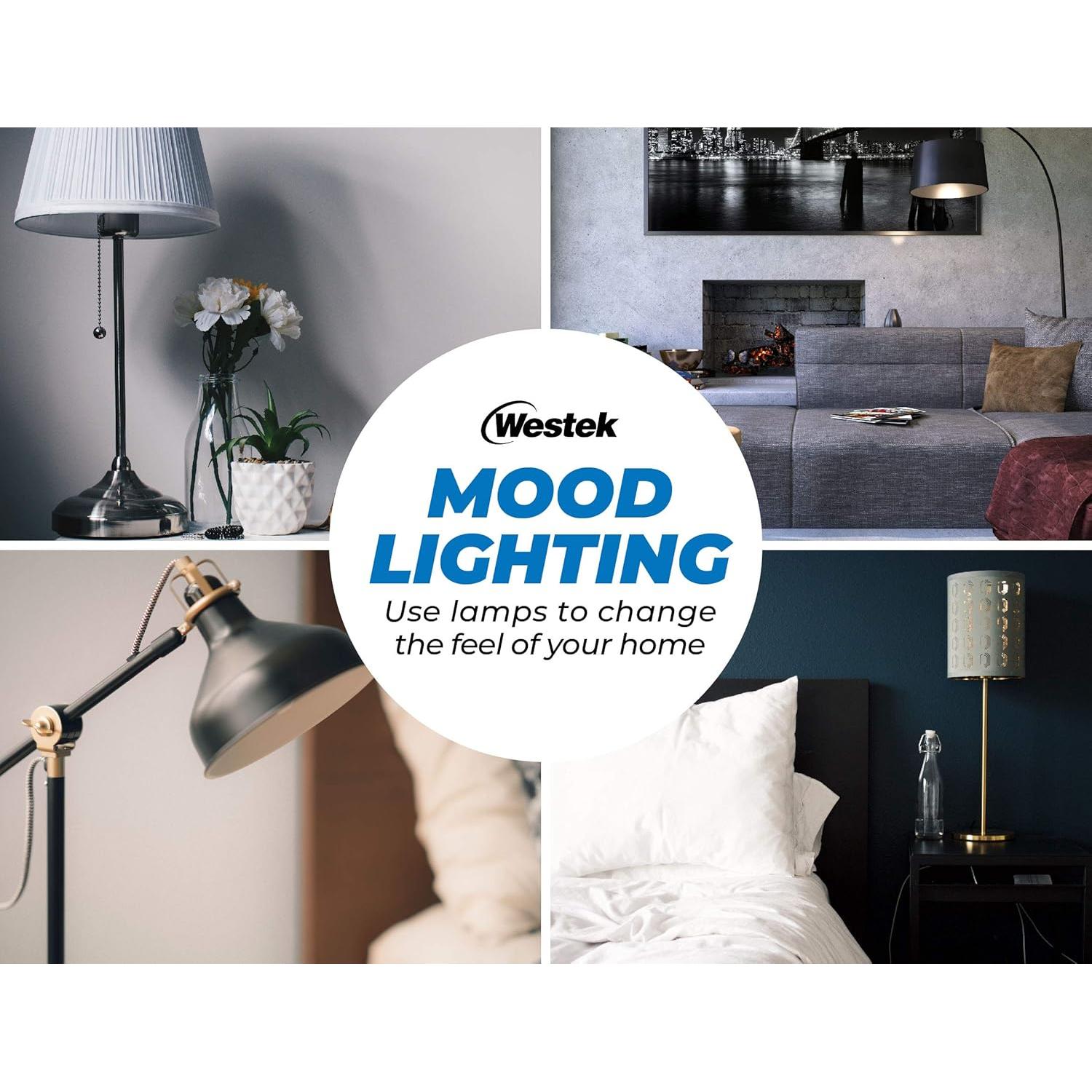 Interruptor Regulador de Enchufe Westek 200W 3 Niveles - 2 Pzs