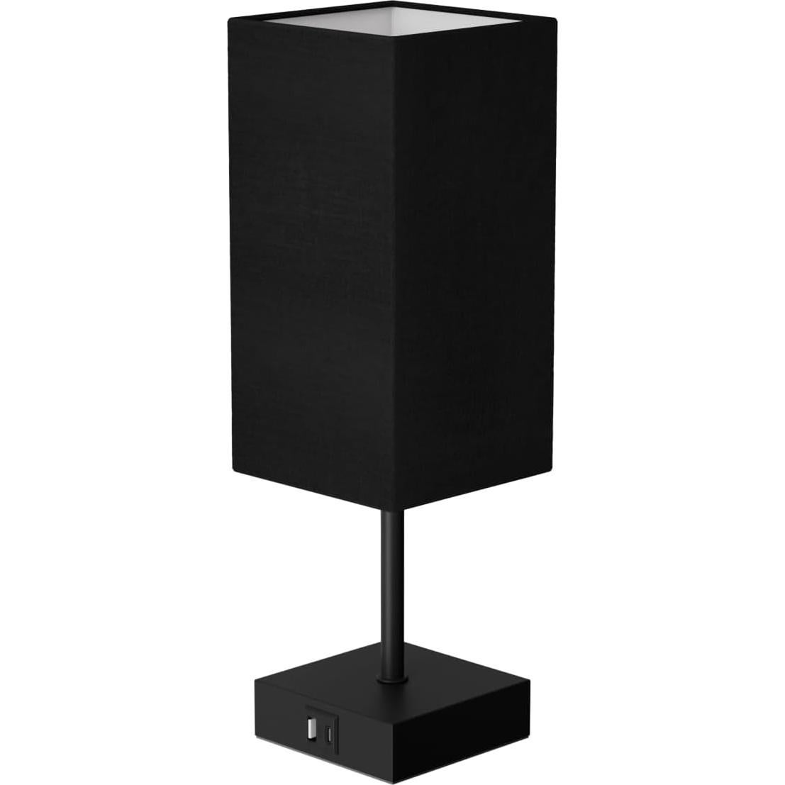 Lámpara de Mesa Sailstar Táctil Regulable 3 Niveles USB Negra