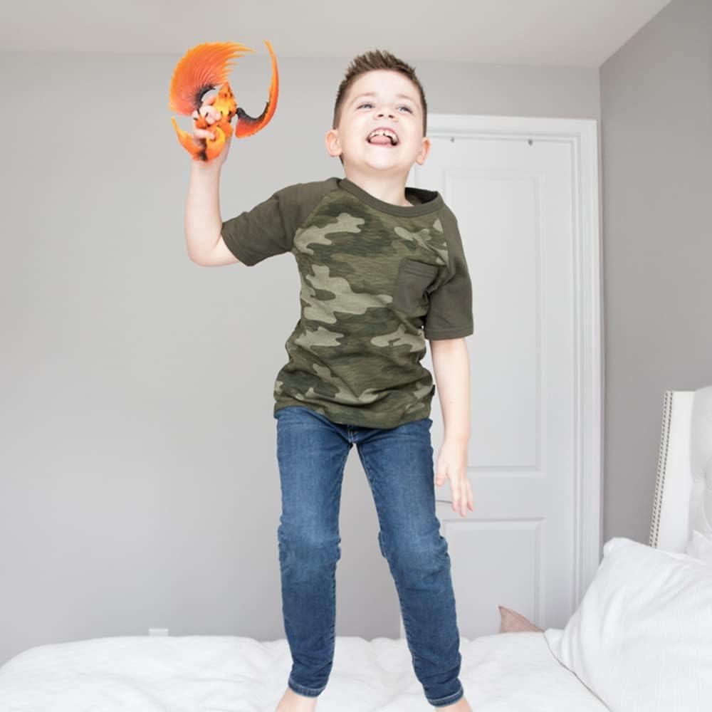 Schleich Águila de Fuego 18cm - Figura de Grifo de Lava