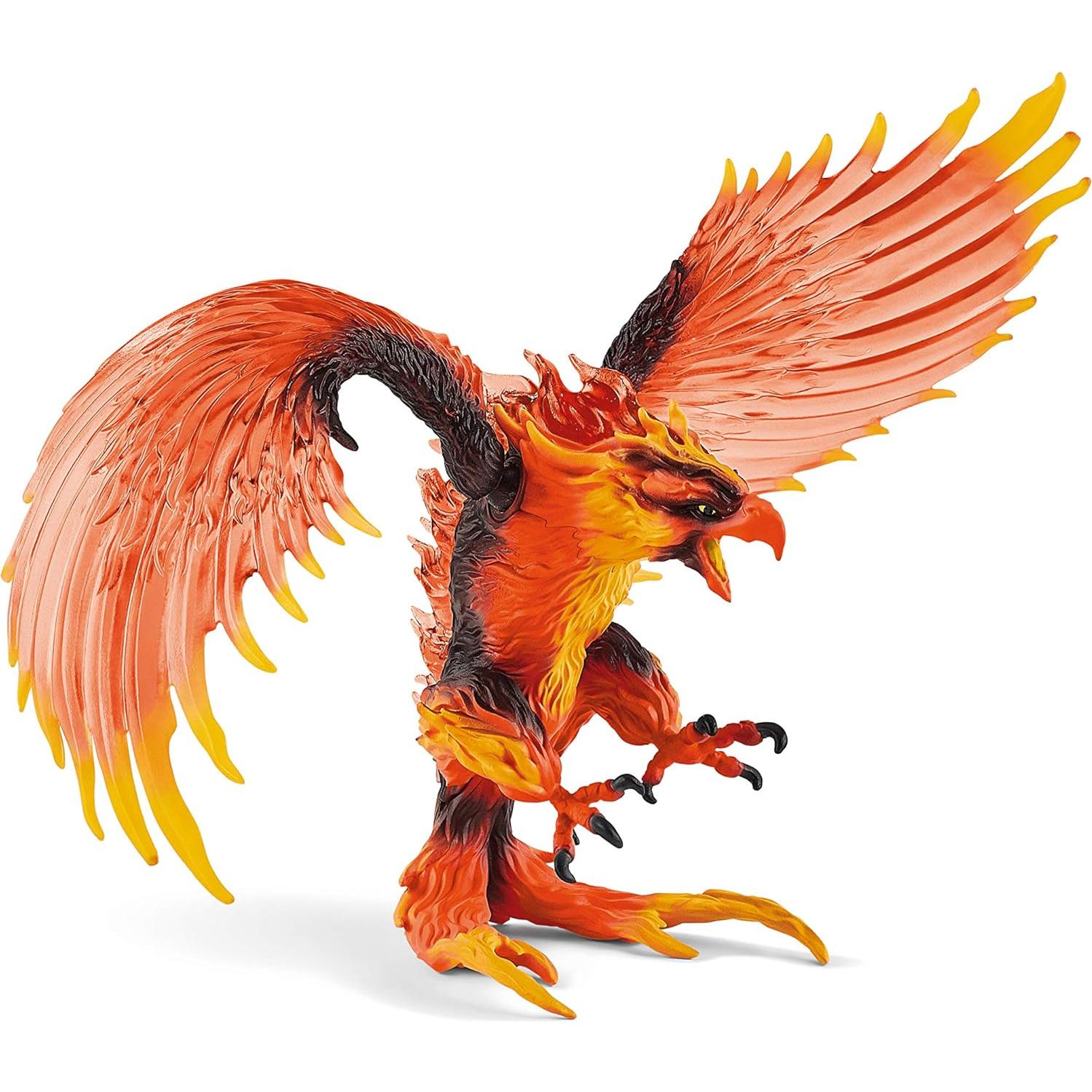 Schleich Águila de Fuego 18cm - Figura de Grifo de Lava