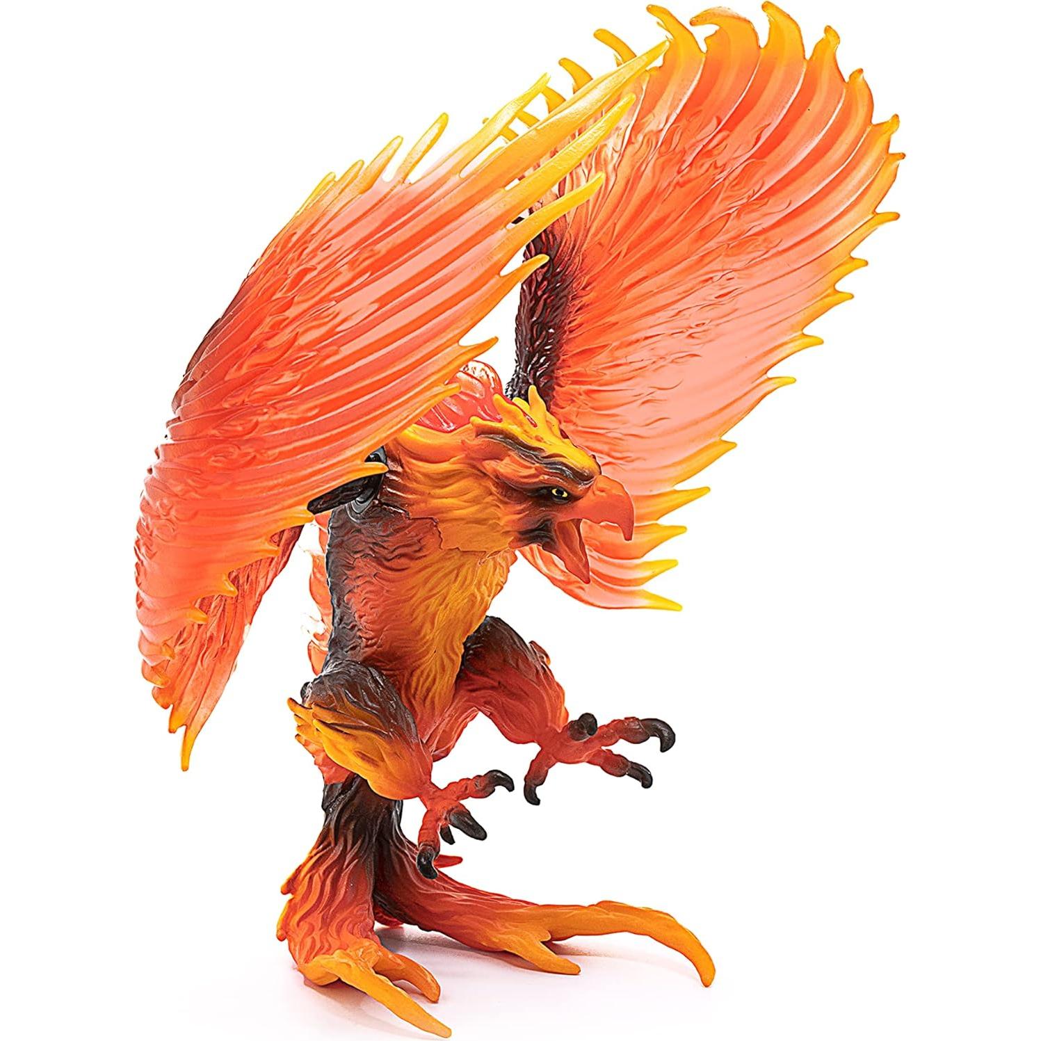 Schleich Águila de Fuego 18cm - Figura de Grifo de Lava