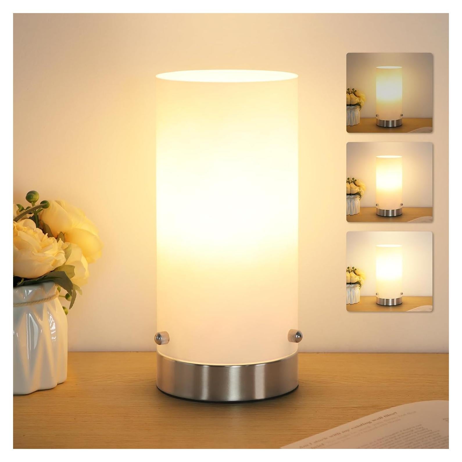 Lámpara de Mesa Dimmable Kukobo 6W 2700K Níquel-Blanco