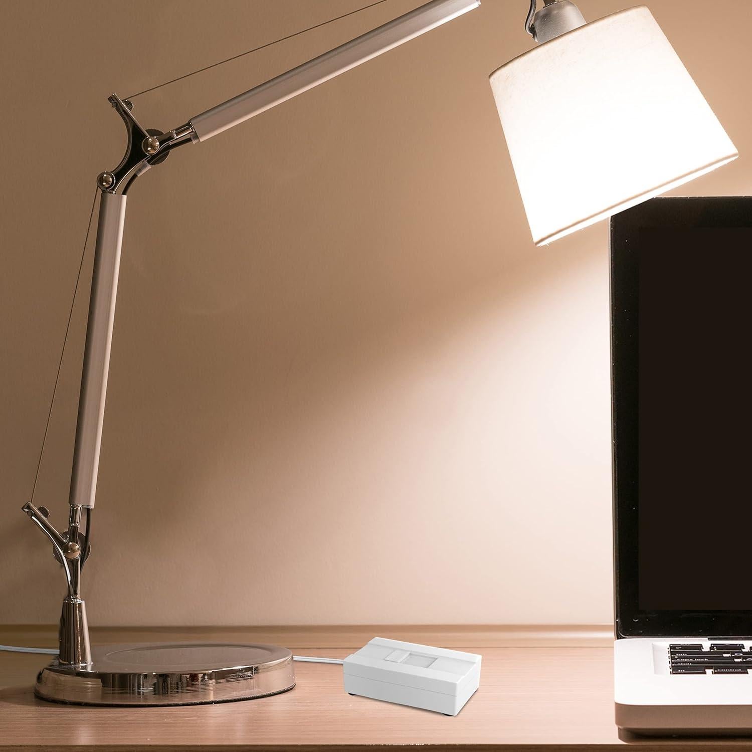 Regulador de Enchufe de Mesa TOPGREENER TGTTDL300 Blanco 150W LED