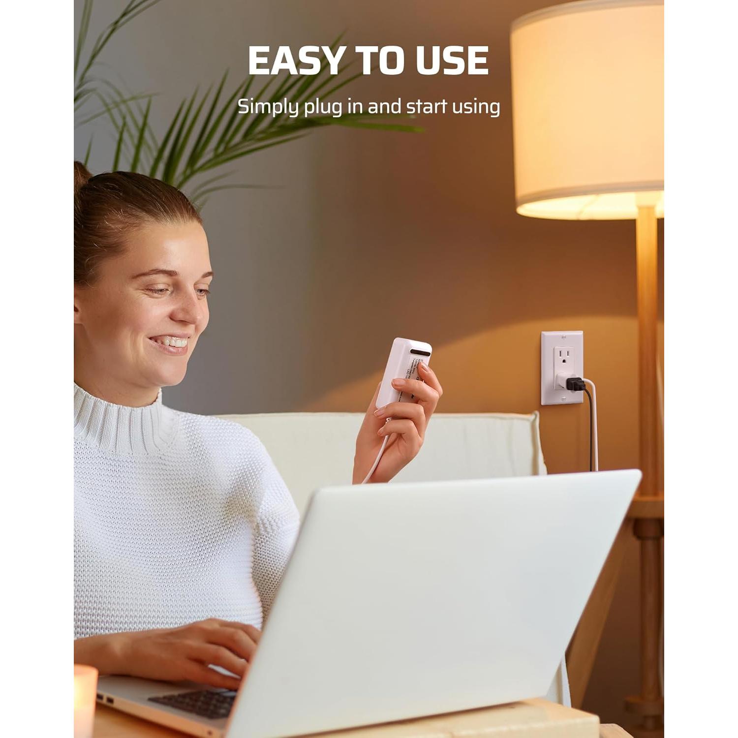 Regulador Enchufable DEWENWILS para Lámparas LED y CFL - 2 Paquete