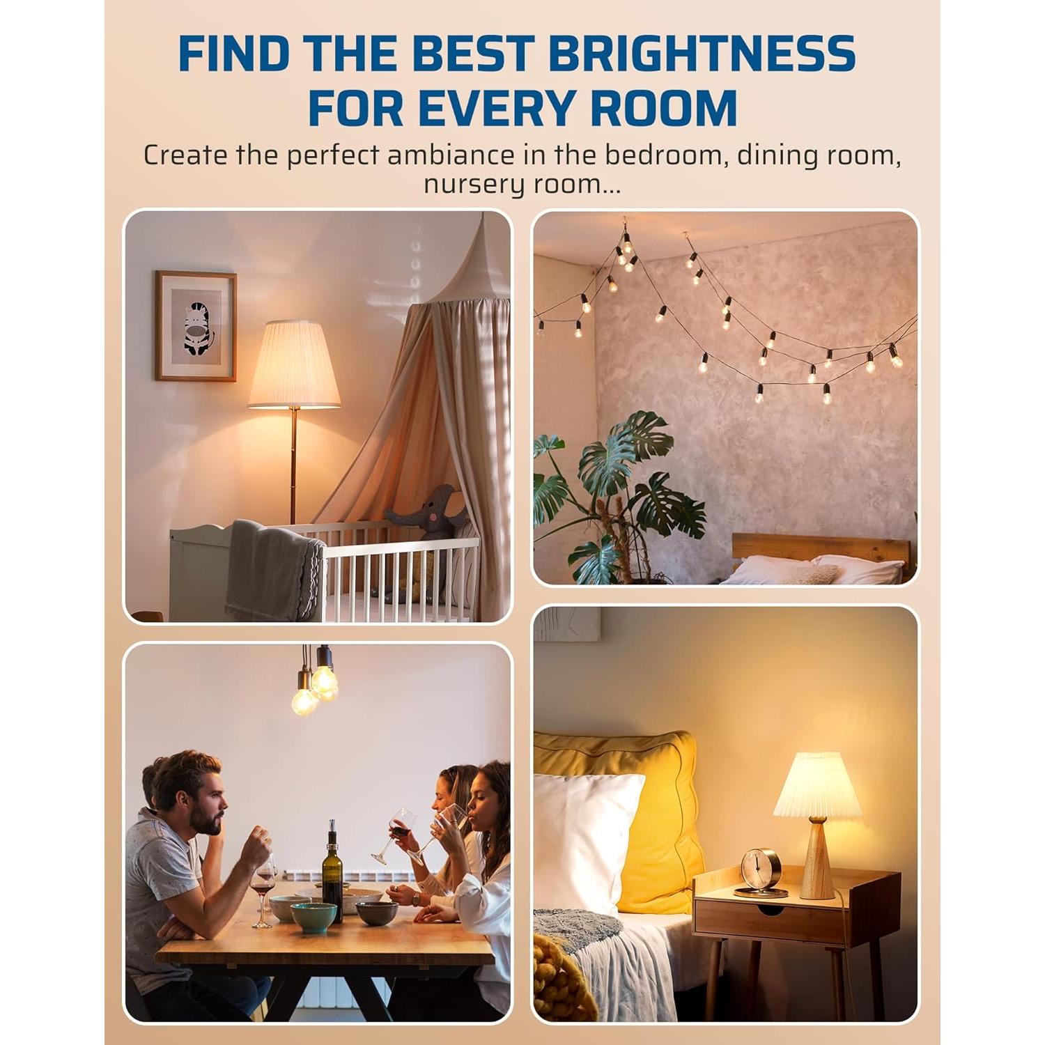 Regulador Enchufable DEWENWILS para Lámparas LED y CFL - 2 Paquete