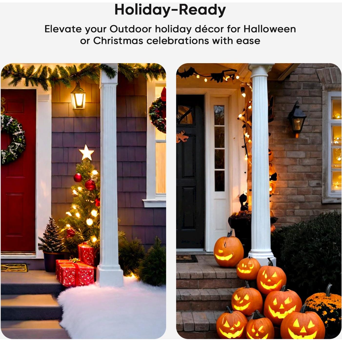 Enchufe Regulador Inalámbrico TREATLIFE IP44 400W Control Remoto