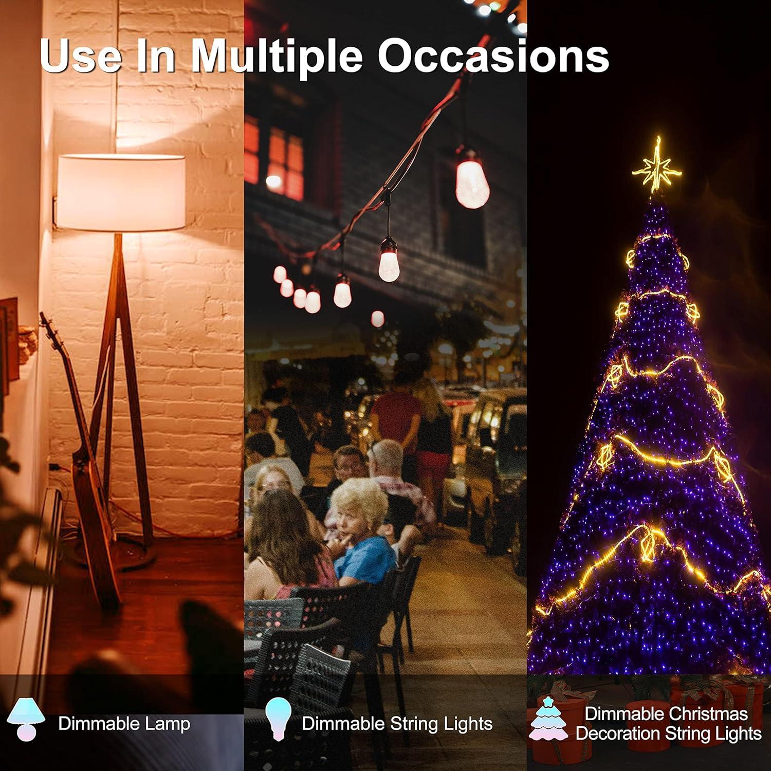 Atenuador Exterior Palawell 560W IP65 con Control Remoto