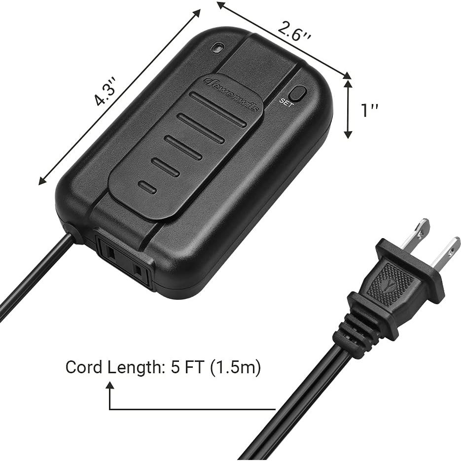 Regulador de Luz Dewenwils para Lámparas LED y CFL 1.5m