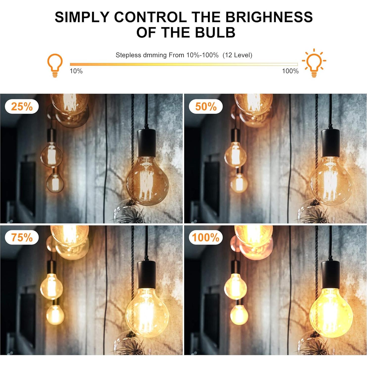 Atenuador Exterior Palawell 600W Control Remoto IP65