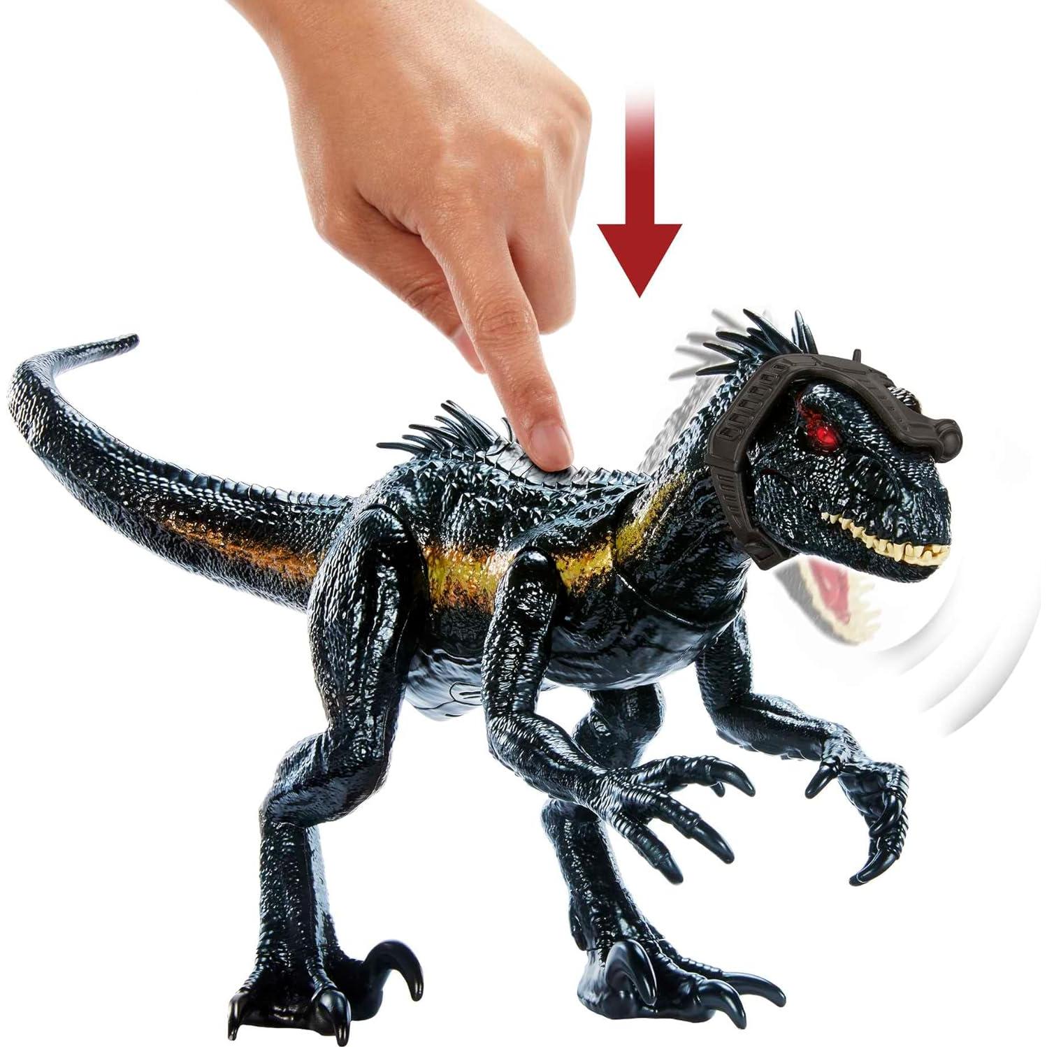 Figura de Acción Indoraptor Mattel Jurassic World con Luz y Sonido