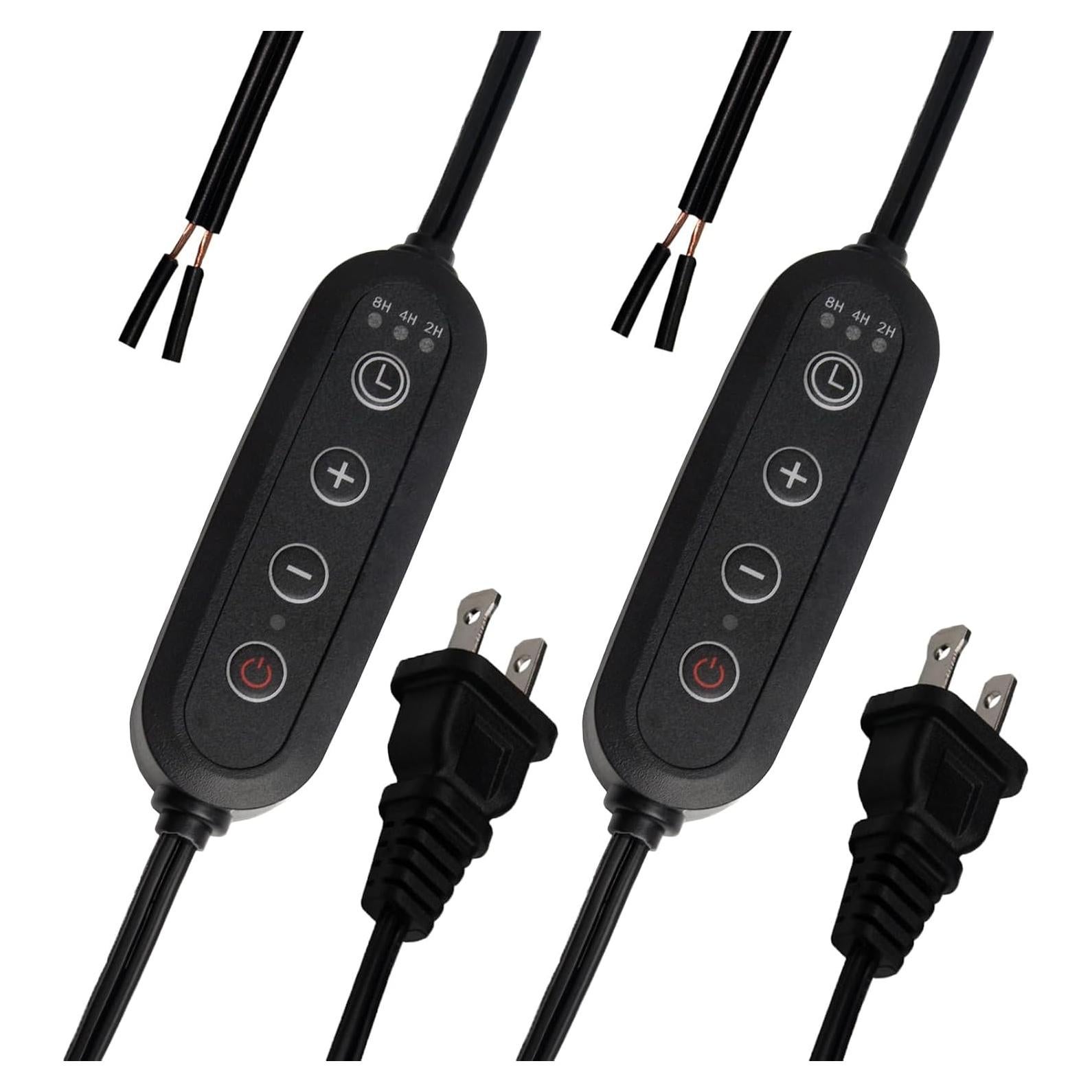 2 Pack Interruptor Regulador Temporizado 1.8m DD BEST 100W