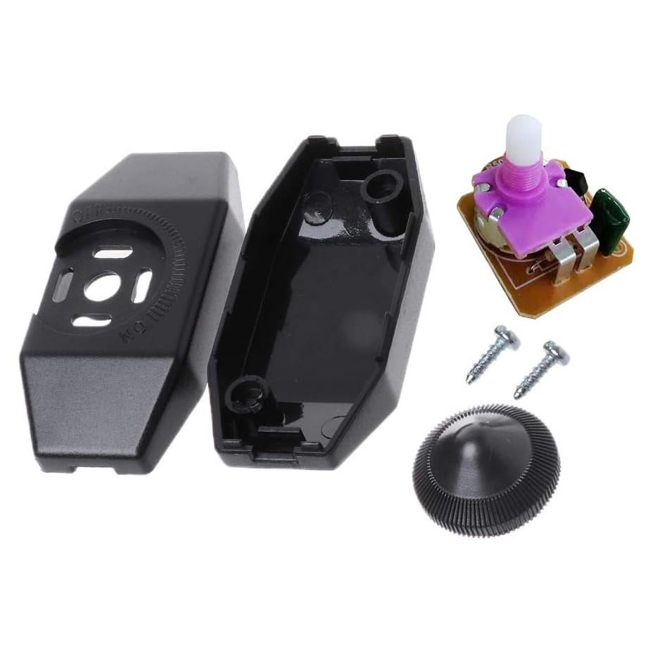 Regulador de Lámpara Táctil Caralin 220V Negro 7x3.3cm