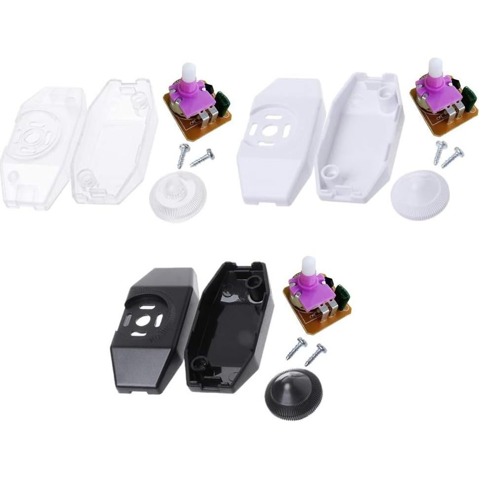 Regulador de Lámpara Táctil Caralin 220V Negro 7x3.3cm