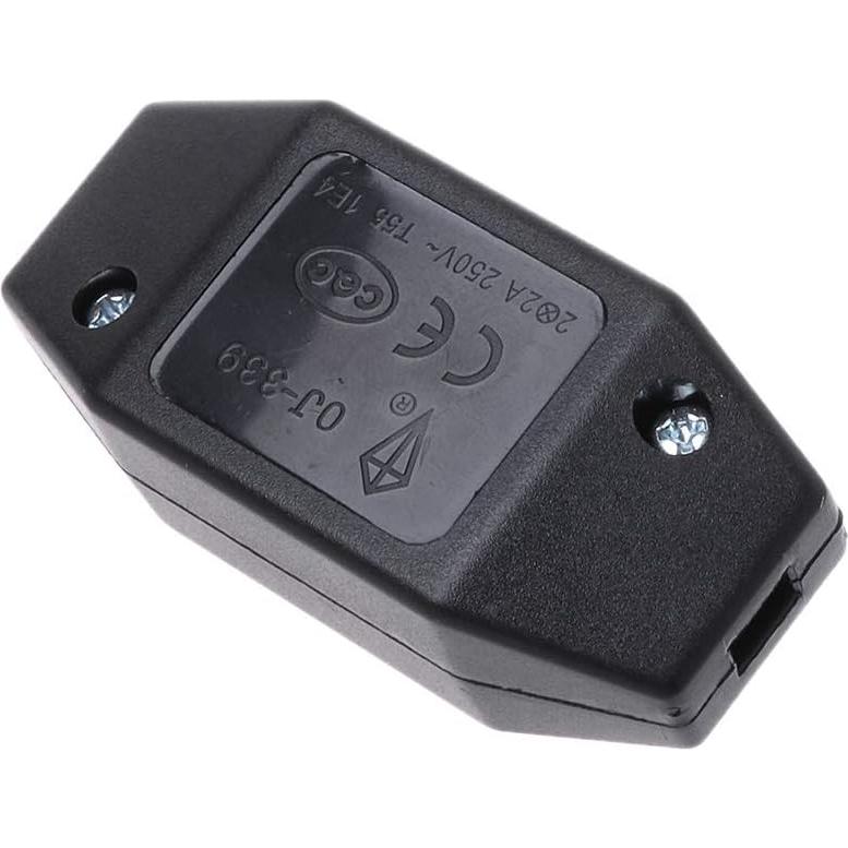 Regulador de Lámpara Táctil Caralin 220V Negro 7x3.3cm