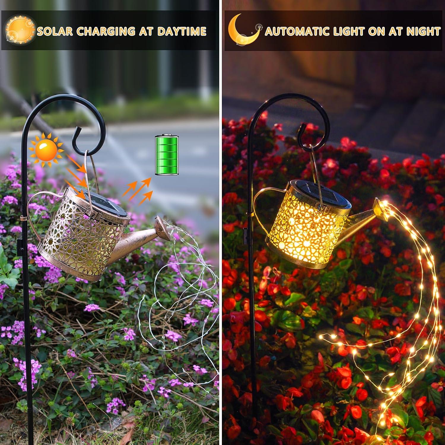 Luces Solares Decorativas Misawce para Jardín 44.96 cm