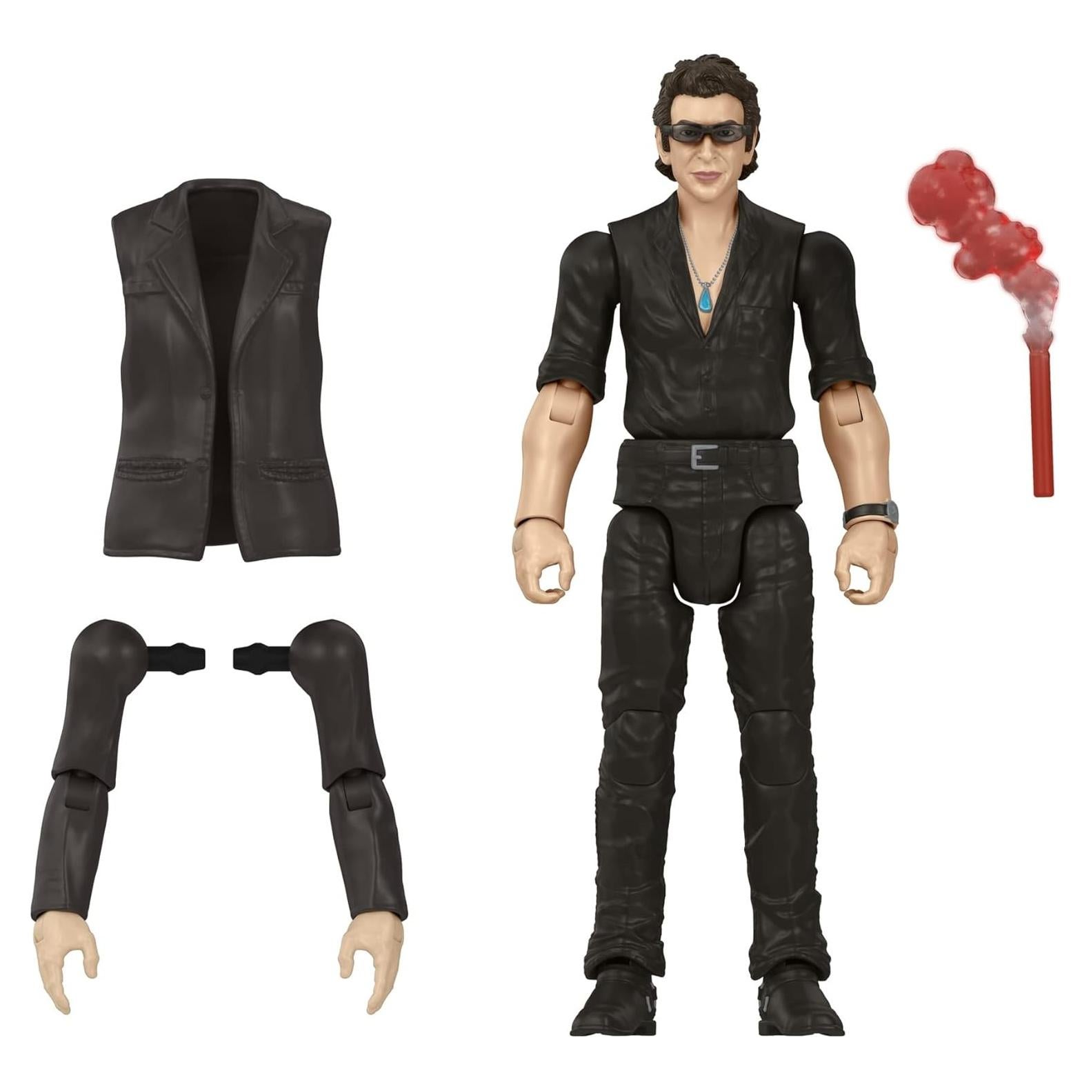 Figura de Acción Mattel Jurassic World Dr. Ian Malcolm 9.5 cm