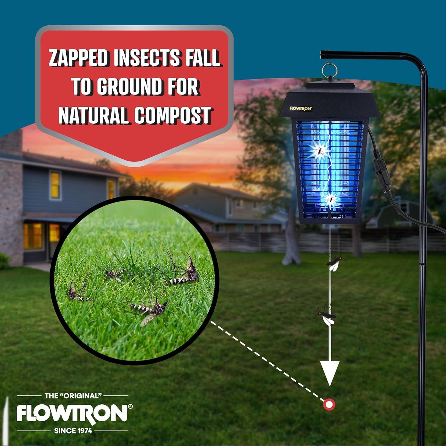 Zapper Eléctrico de Insectos Flowtron BK-40D 1 Acre 5600V