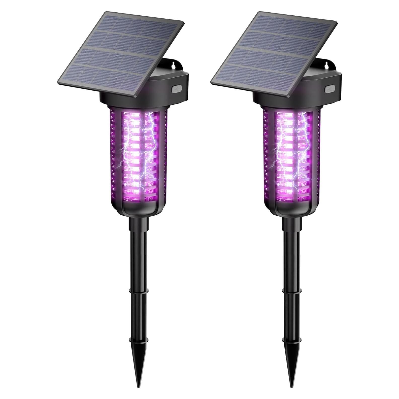 Zapper de Insectos Solar P PEST SNIPER 2 Unidades Impermeable