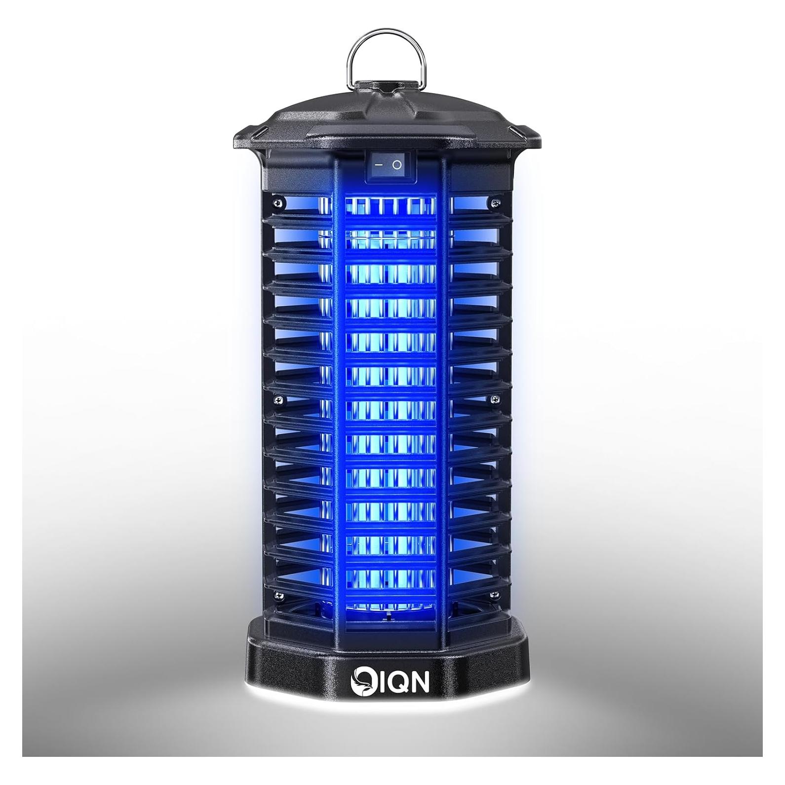 Zapper de Insectos IQN con Luz LED 15W - Trampa Eléctrica para Mosquitos y Moscas