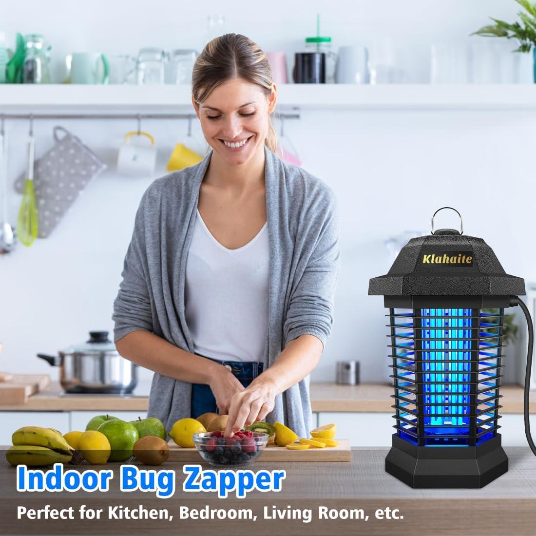 Zapper de Insectos Klahaite K15 Pro 4200V para Jardín 1/2 Acre