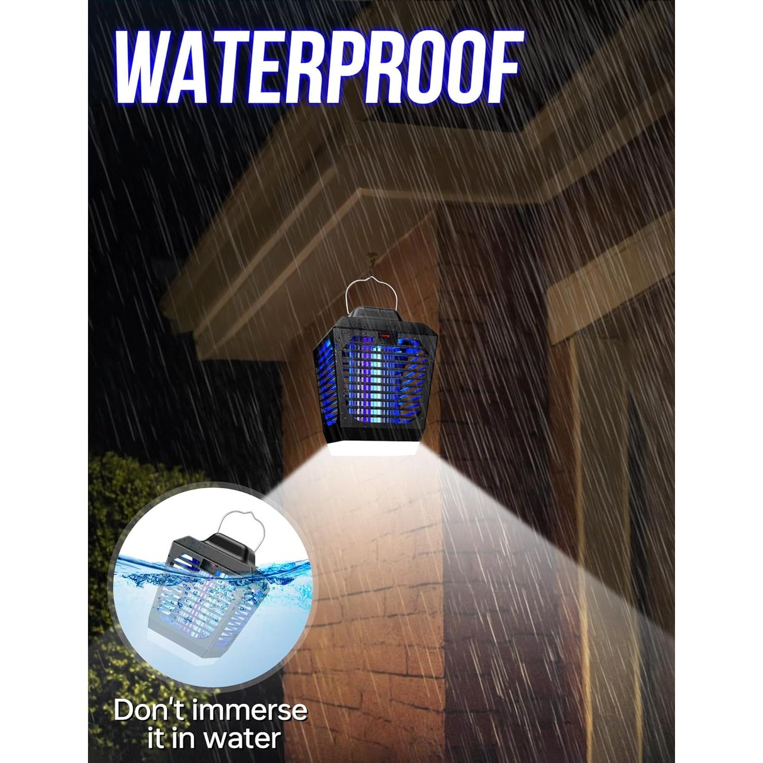 Zapper de Insectos New Fi, 1.12kg, Doble Tubo, Impermeable