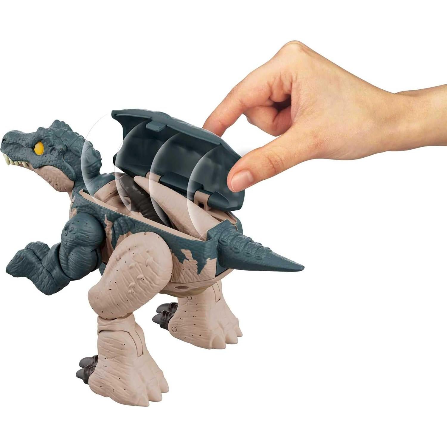 Figura de Acción Mattel Jurassic World Baryonyx 2-en-1