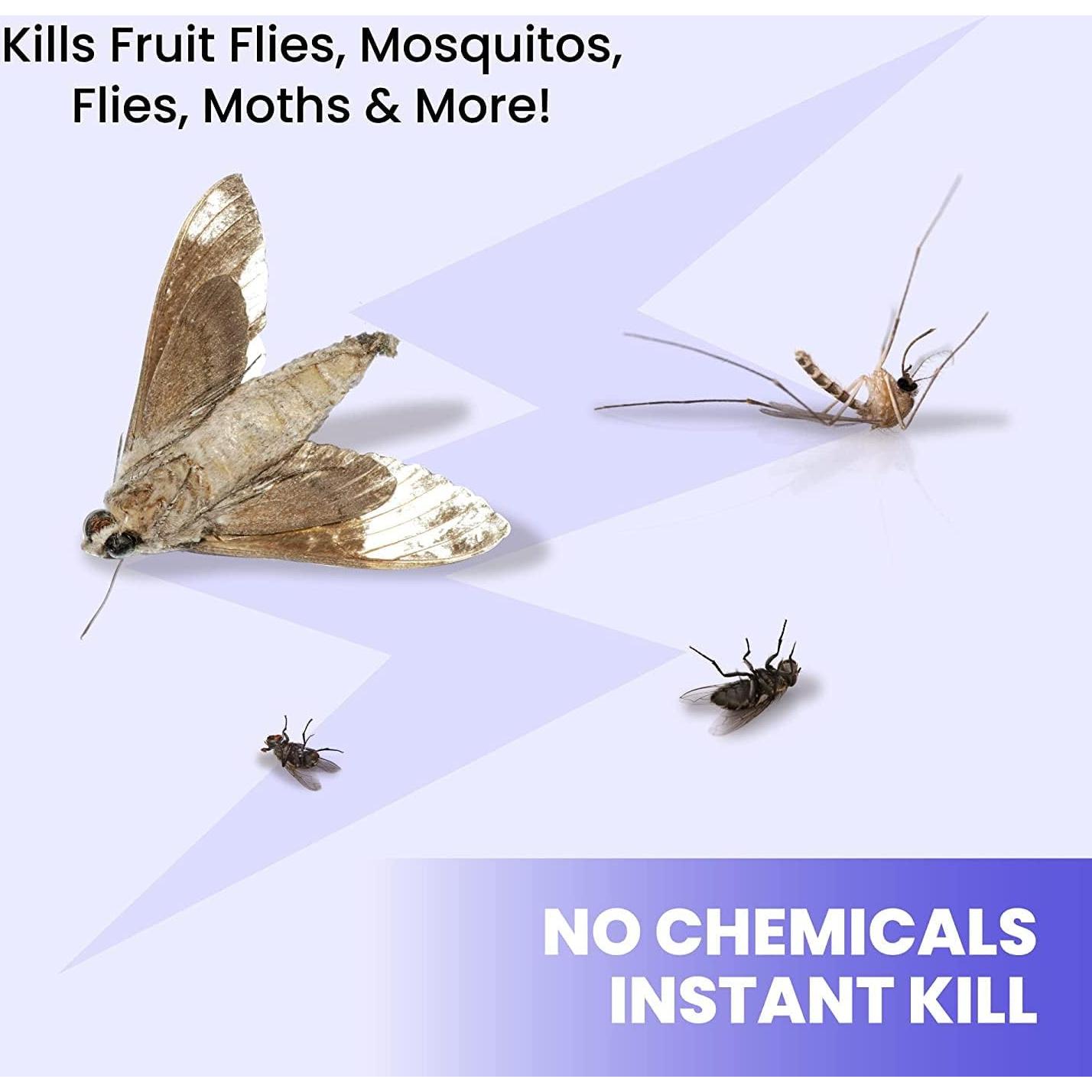 Asesino de Insectos Eléctrico LiBa con 2 Bombillas Repuesto