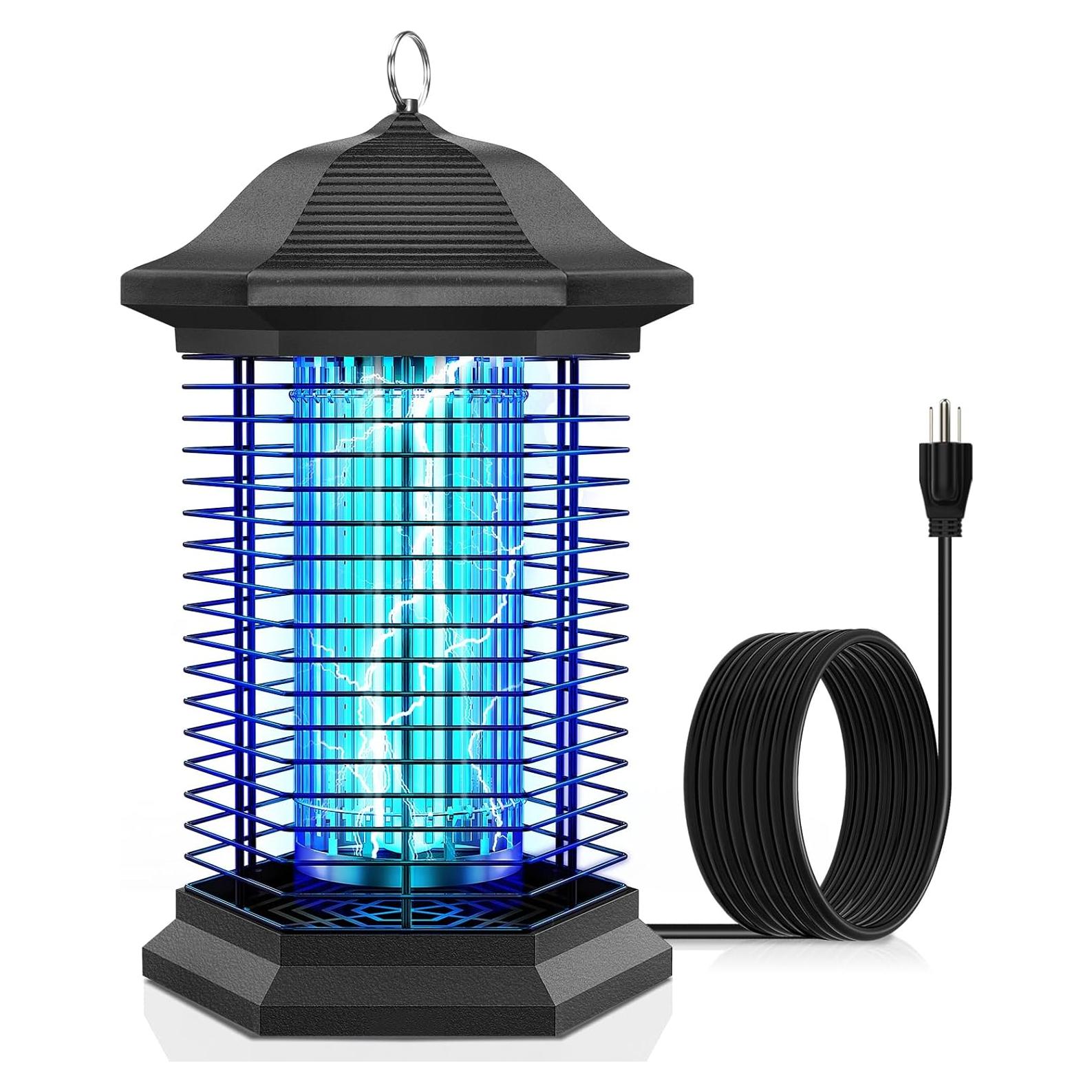 Zapper de Insectos AMUFER 18W 4400V para Patio y Jardín