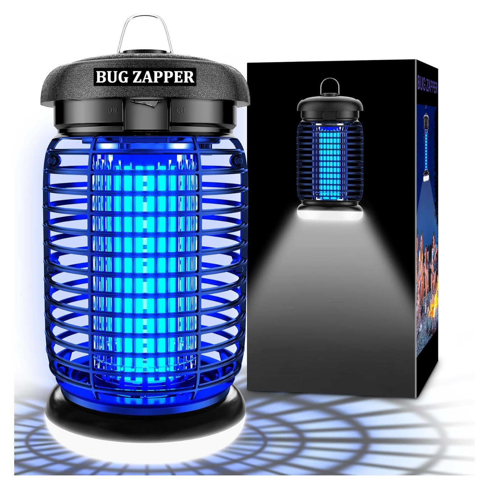 Zapper de Insectos Eléctrico LUOJIBIE con Luz LED 30.48 cm