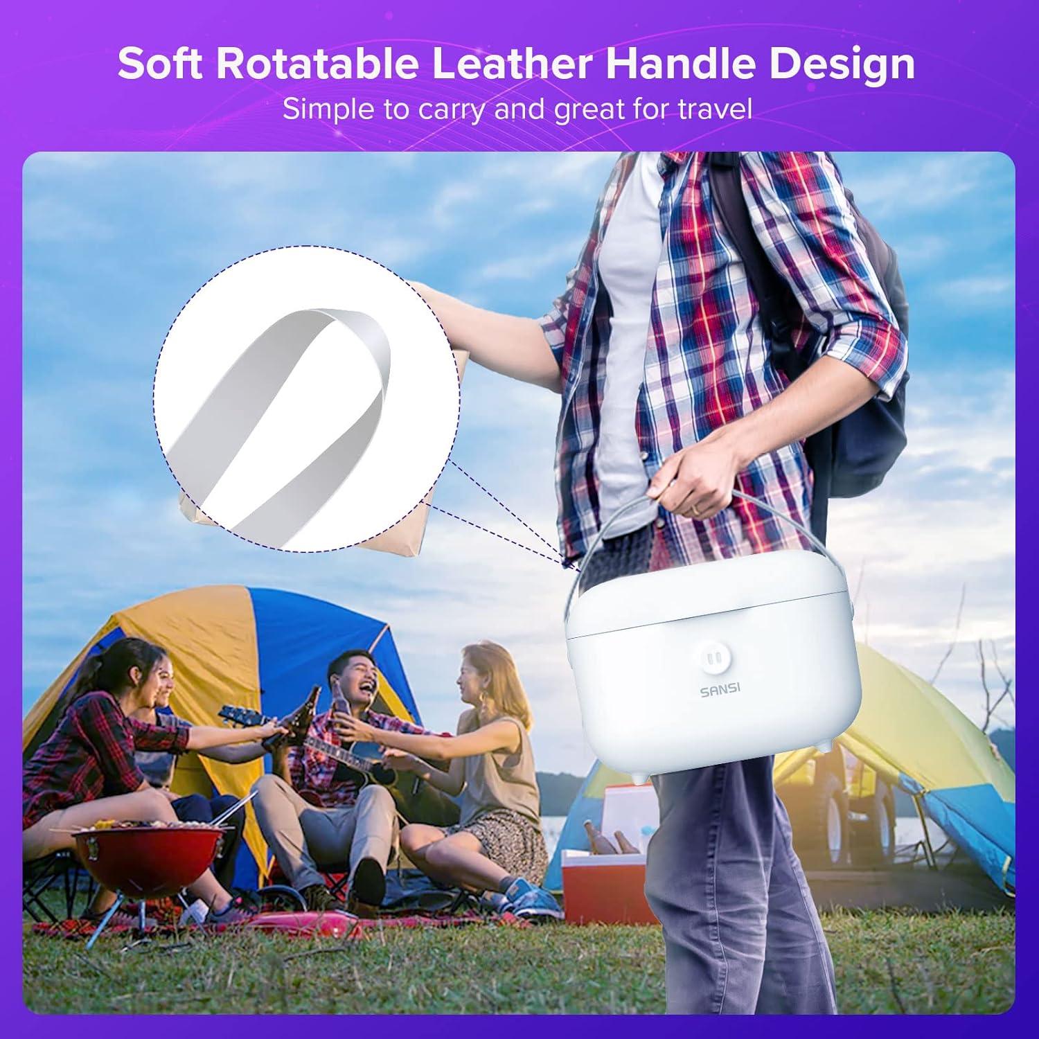 Caja Desinfectante UV SANSI 5.1L con Chips UVC 360°