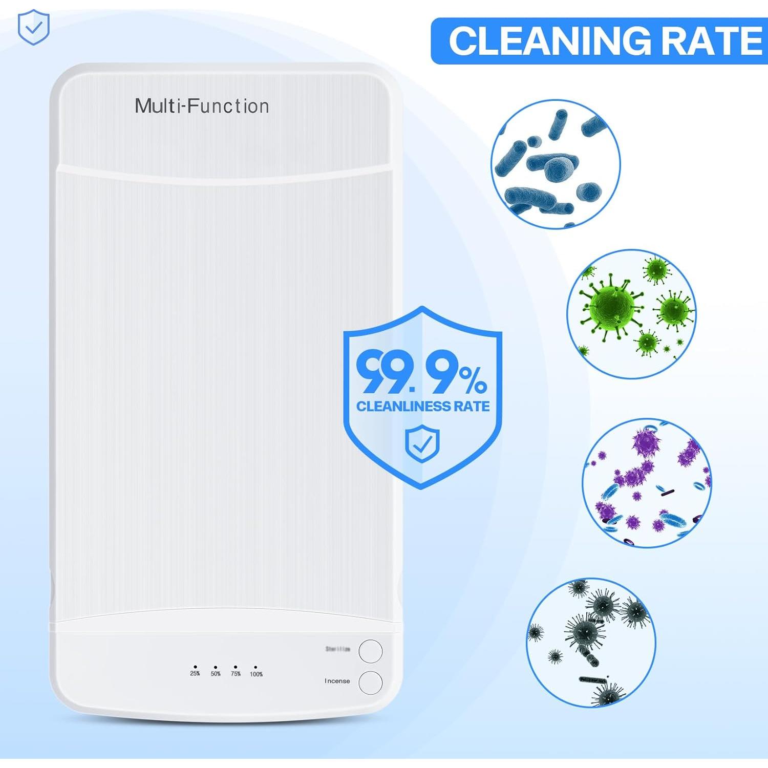 Esterilizador de Herramientas de Uñas LXIANGN Luz Azul 18.18x21.78cm